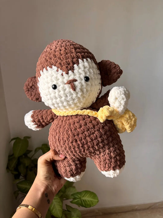 Monkey plushie