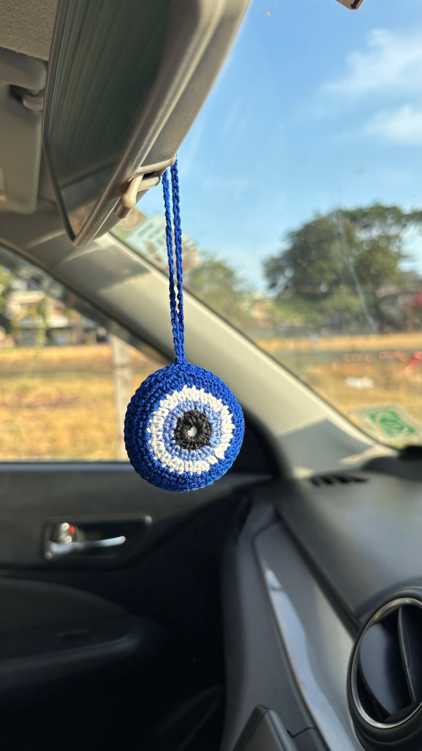 Evil eye keychain